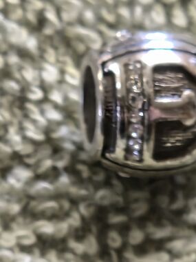 Brighton Silver-Tone Decorative Bracelet Charm